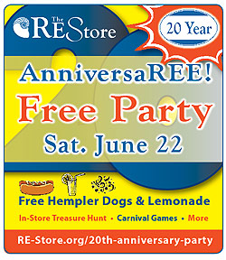20th anniversary party website poster - small