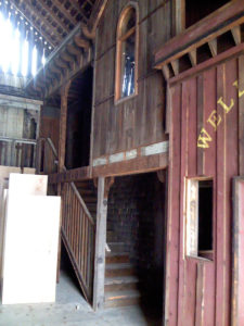 Previous inside of Tombstone barn with antique mall