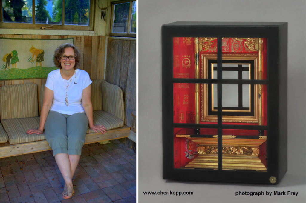 Artist Cheri Kopp and Shrine to Unfinished Projects