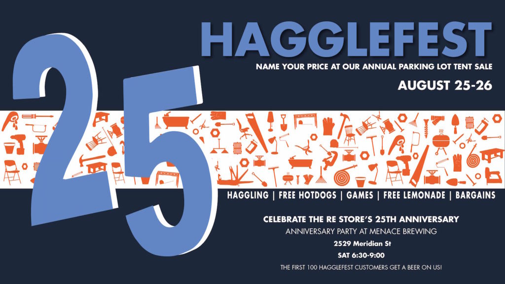 2018 Hagglefest annual tent sale